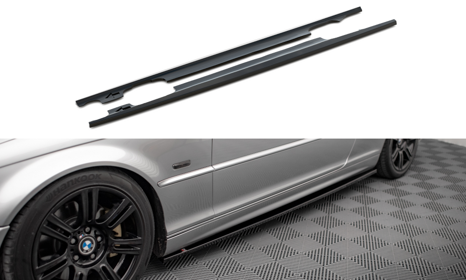 Side Skirts Diffusers BMW 3 Coupe E46