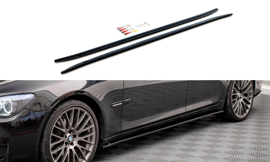 Side Skirts Diffusers BMW 7 M-Pack F01