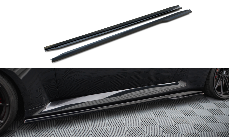 Side Skirts Diffusers V.1 BMW M2 G87