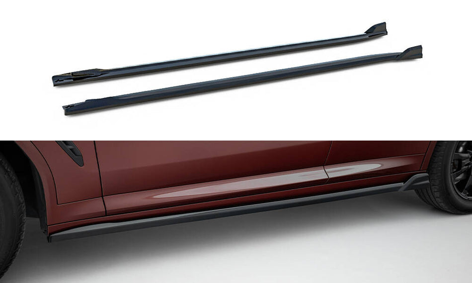 Side Skirts Diffusers BMW iX3 M-Pack G08 Facelift